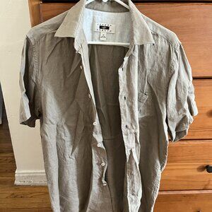 Joseph Abboud Linen Button Down